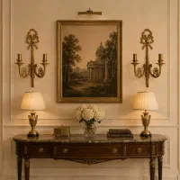 دیوار کوب برنز|مجسمه، تندیس، ماکت|تهران, ولنجک|دیوار