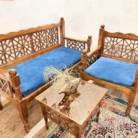 مبل گره‌ چینی.جاکفشی چایساز فرش کناره