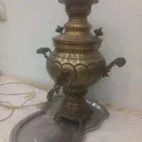 سماور ذغالی مسی