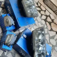 چراغ جلوسمند با چراغهای روی سپر|قطعات یدکی و لوازم جانبی|رشت, علی آباد|دیوار