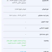 حواله سورن پلاس‌ XU7P