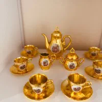 قهوه خوری دنسی طلایی قدیمی