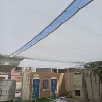 نصب و دوخت تور سایبان و برزنت و پاکت