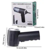 جارو شارژی مکنده و دمنده همراه|جاروبرقی، جارو شارژی، بخارشو|کیش, |دیوار