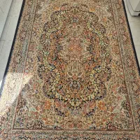 فرش طرح گلستان  کاملا نو و سالم