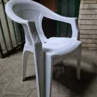 صندلی پلاستیکی مدل حصیری