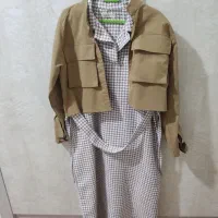 سارافون پشمی با کت