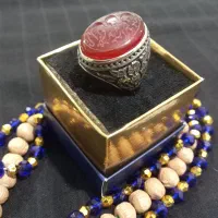 انگشتر عقیق سرخ