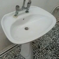 سنگ روشویی با شیرآلات