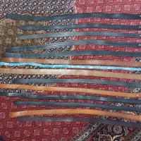 تعدادی کمربند چرم طببعی اصل خارجی بسیار تمیز