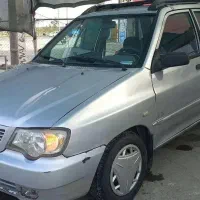 پراید ۸۸ بی رنگ و ضربه