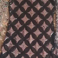 لباس مجلسی نو مشکی فول نگین|لباس|ایوان, |دیوار