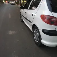 پژو 206 سفید مدل1389|خودرو سواری و وانت|کرج, باغستان|دیوار