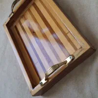 سینی چوبی دست‌ساز