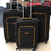 چمدان برزنتی چهارچرخ دوبل