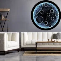 تابلو ماه نوری دکوراتیو