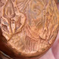 دیوار کوب برنجی تمام قلم قدیمی|صنایع دستی و سایر لوازم تزئینی|تهران, شهران شمالی|دیوار