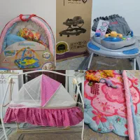 گهواره و روروعک و تشک بازی