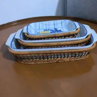 ظرف مرغ خوری گل پنبه ای