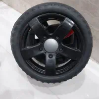 چرخ کامل کالسکه دلیجان چرخ جلو