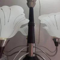 لوستر۵شاخه|لوستر و چراغ آویز|قزوین, |دیوار