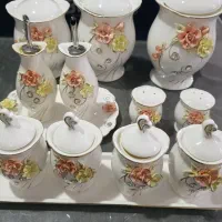 سرویس جا ادویه و جای حبوبات چینی