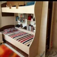 تخت دو طبقه ام دی اف