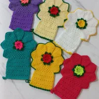 انواع لیف بافتنی در هر طرح و رنگی|لوازم حمام|آستانه اشرفیه, |دیوار