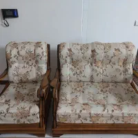 مبل چوبی دست دوم