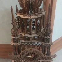 ساعت چوبی یک متری سن پترزبورگ
