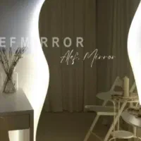 اینه کاملا سالم و نو/رنگ هولوگرامی هلویی