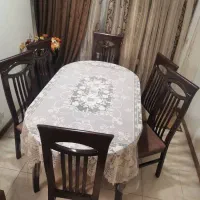میز ۶ نفره ناهارخوری در حد نو
