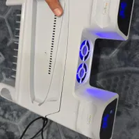 فن خنک کننده و پایه شارژر ps5-slim|کنسول، بازی ویدئویی و آنلاین|نیشابور, شهرک ولیعصر|دیوار