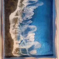 سینی چوبی دست ساز|صنایع دستی و سایر لوازم تزئینی|تهران, کوی بیمه|دیوار