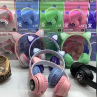 هدفون گربه ای چراغ دار پنجه دار در رنگبندی|لوازم جانبی موبایل و تبلت|رشت, چمارسرا|دیوار