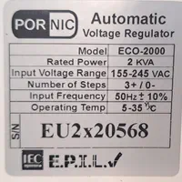 استابلایزر  ۲ کیلو ولت آمپر|قطعات و لوازم جانبی رایانه|خرم‌آباد, |دیوار