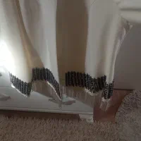 کت شلوار سفید کار دست دوز