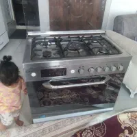 اجاق گاز فر استیل مارک سن سون|اجاق گاز و لوازم برقی پخت‌وپز|مشهد, گاز|دیوار