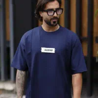 تیشرت یقه گرد قواره لش مردانه(پوشاک جومه)