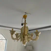 لوستر کریستال ۸ شاخه|لوستر و چراغ آویز|تهران, المهدی|دیوار