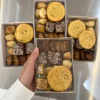 جعبه میکس شیرینی و کوکی بدون شکر