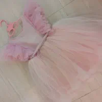 پیراهن مجلسی دخترانه ۴تا۶ سال