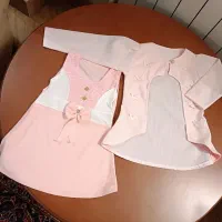 لباس دو تیکه دخترانه نو ۲ تا ۴ سال