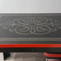 میز ناهار خوری و تخت نوزادی