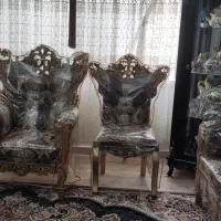 مبل سلطنتی 9 نفره.|مبلمان خانگی و میز عسلی|ری, دولت‌آباد|دیوار