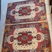 فرش دستبافت ابریشم دار 50 رج ،زرنیم ، قالیچه|فرش|تبریز, |دیوار