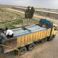 تیرک بتنی پایه بتنی ستون سیمانی ستون باغی فنس|خدمات باغبانی و درختکاری|قزوین, |دیوار