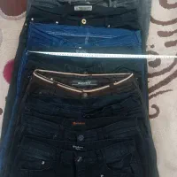 شلوار جین و کتان و مخمل سایز ۴۲ تا ۴۶