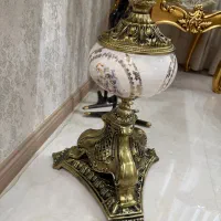 میز برنز آباژور یا میز کنار مبل انتیک|مبلمان خانگی و میز عسلی|مشهد, الهیه|دیوار