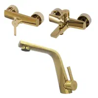 فروش شیرآلات طلایی kWC .فلاش تانک اولترا اسلیم|مصالح و تجهیزات ساختمان|تهران, حشمتیه|دیوار